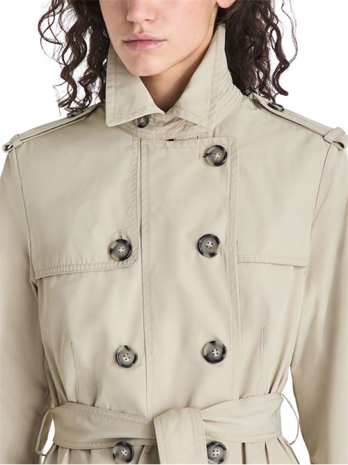 Trench doppiopetto in taffetà Peuterey | KNUDETJT01794