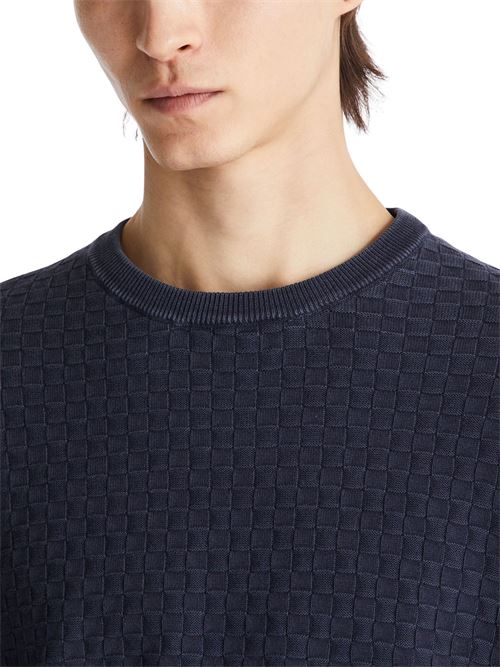 Maglia con lavorazione geometrica Peuterey | OMNIUM02215