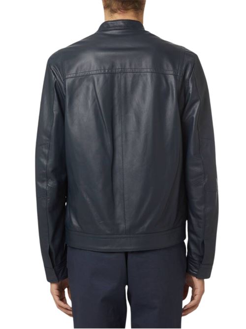 Giacca biker in pelle Peuterey | SAGUAROPE11215