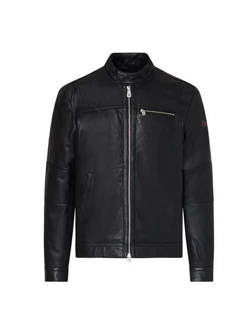 Giacca biker in pelle Peuterey | SAGUAROPE11NER