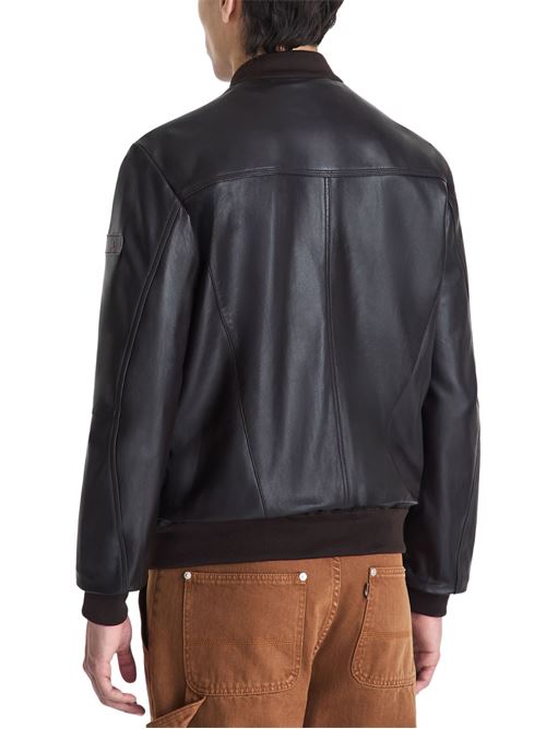Bomber in pelle Peuterey | SANDSLEATPE07961