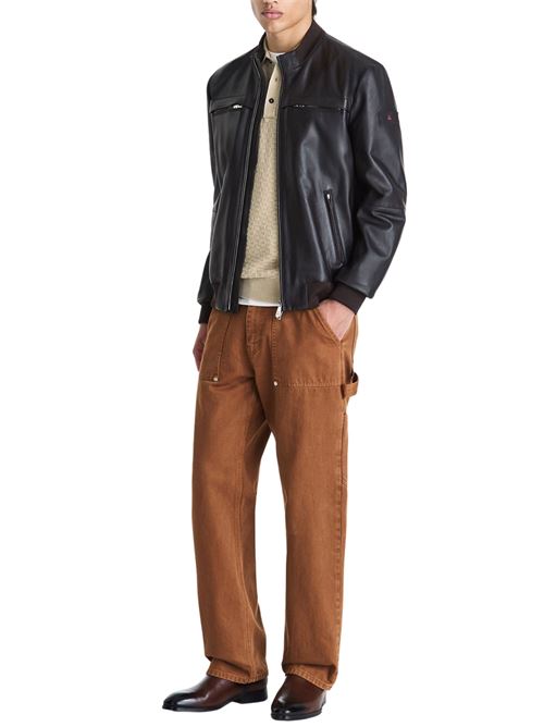 Bomber in pelle Peuterey | SANDSLEATPE07961