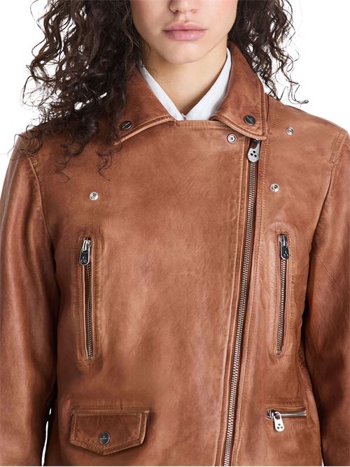 Chiodo in pelle corto Peuterey | TILILLALEVEG466