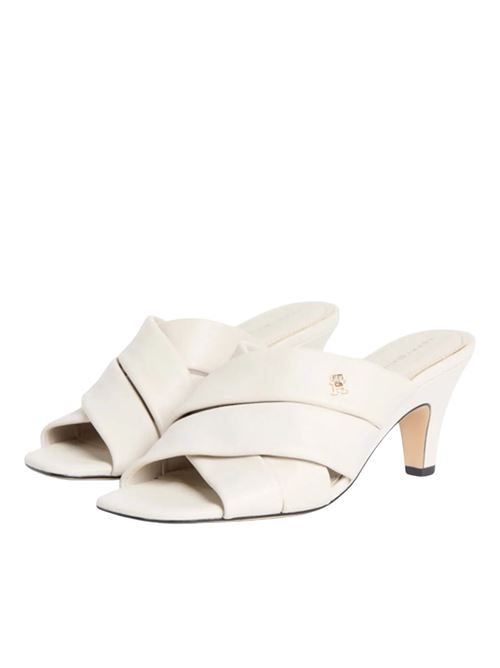 Mules in pelle con tacco Tommy Hilfiger | Scarpe | FW0FW09278ACI