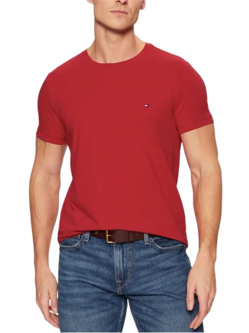 T-shirt slim fit stretch Tommy Hilfiger | T-shirt | MW0MW10800XLD