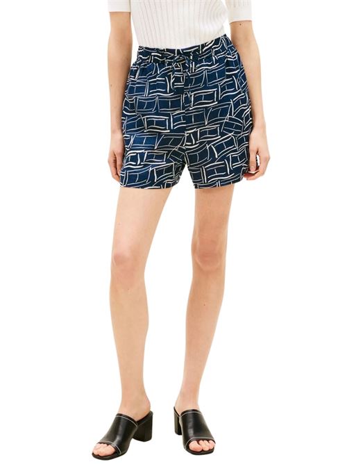 Shorts in lino Tommy Hilfiger | Pantaloni | WW0WW496370GY