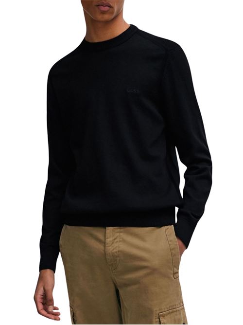 Maglioncino in cotone e lana vegana kapok Boss Orange | Maglie | 50508766001