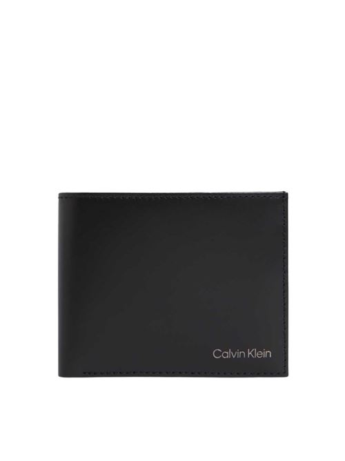 Portafoglio in pelle nero Calvin Klein | Portafogli | LV04D1105GUB1