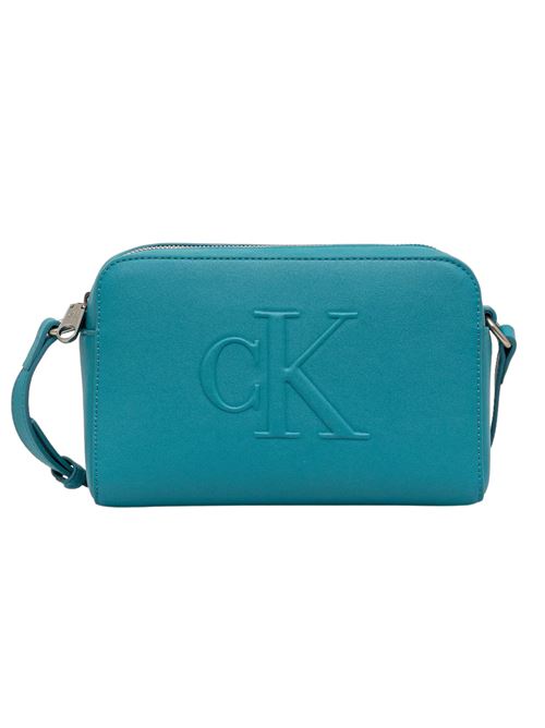 Tracollina turchese in poliuretano Calvin Klein | Borse | LV04K3036GXT6