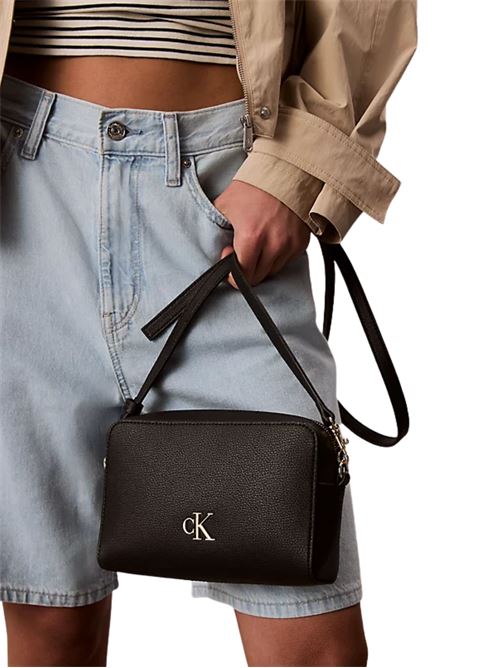 Borsetta nera in poliestere Calvin Klein | Borse | LV04K3162GUB1