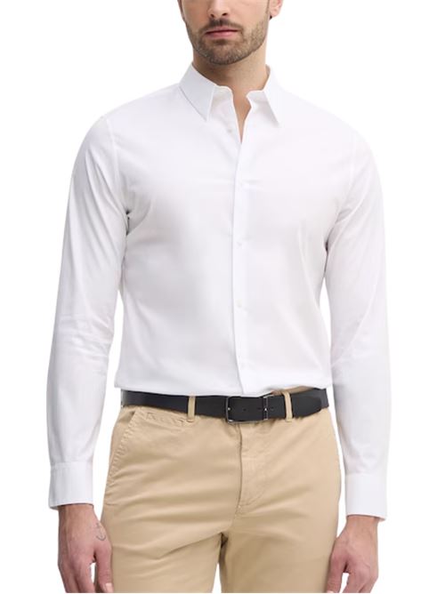Camicia in cotone stretch Calvin Klein | Camicie | LV04LB145GYAA