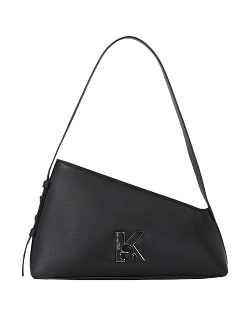 Borsa nera in pelle Karl Lagerfeld jeans | Borse | A1W30334999