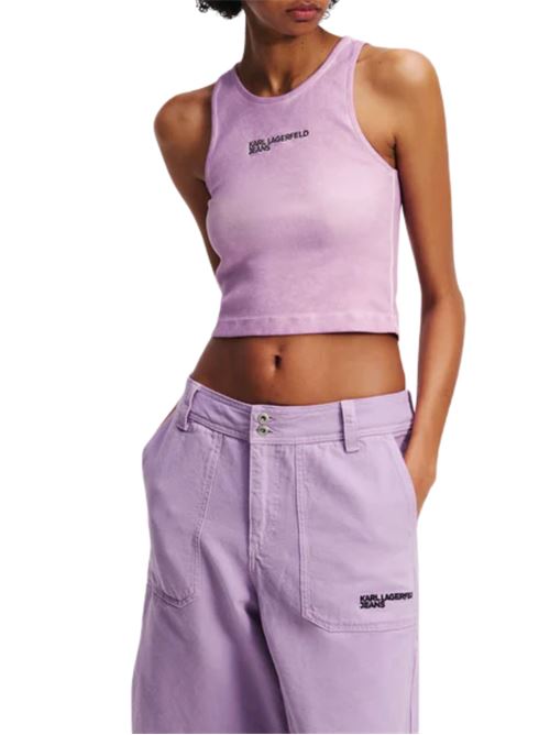 Canotta in cotone Karl Lagerfeld jeans | T-shirt | A3W17043740