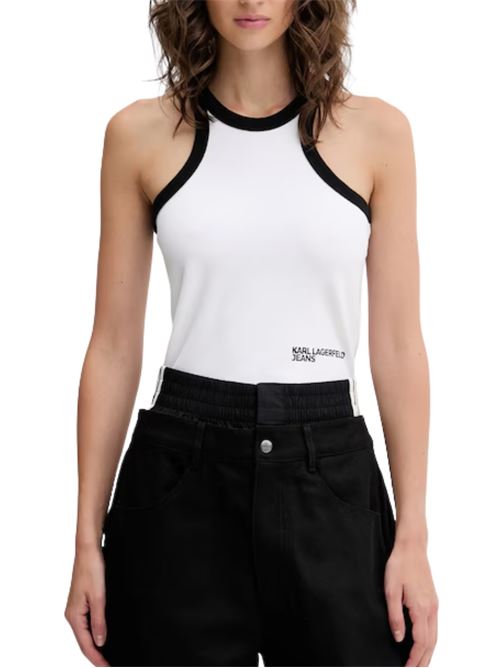Canotta in misto viscosa Karl Lagerfeld jeans | T-shirt | A3W17047100
