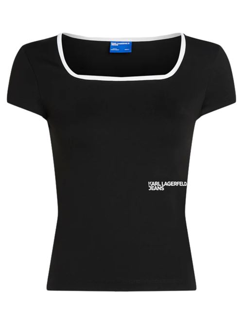 T-shirt in misto viscosa Karl Lagerfeld jeans | T-shirt | A3W17050999