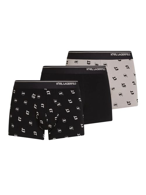 Boxer microfantasia in cotone Karl Lagerfeld | Intimo | A3M470082BR