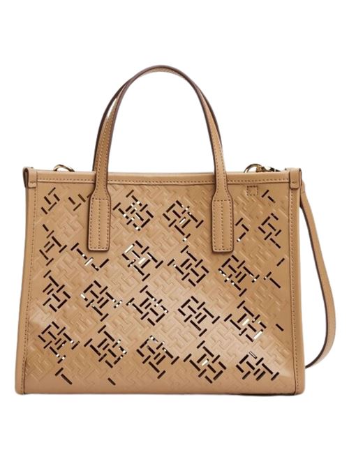 Borsa beige in poliuretano Tommy Hilfiger | Borse | AW0AW17500RBC