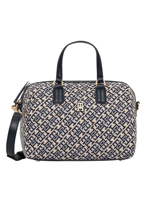 Borsa blu in poliestere Tommy Hilfiger | Borse | AW0AW17633DW6