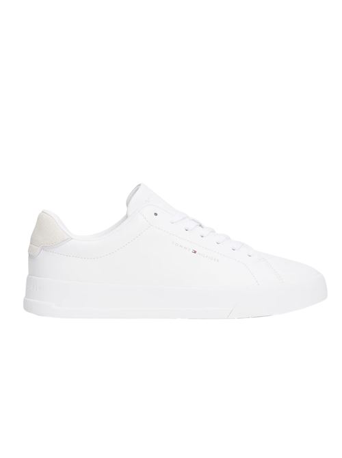 Sneakers bianche in pelle Tommy Hilfiger | Scarpe | FM0FM05367YBS