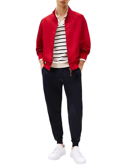 Pantalone blu in cotone Tommy Hilfiger | Pantaloni | MW0MW37242DW5