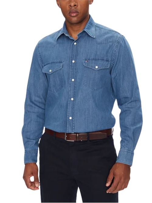 Camicia in denim Tommy Hilfiger | Camicie | MW0MW394291A4