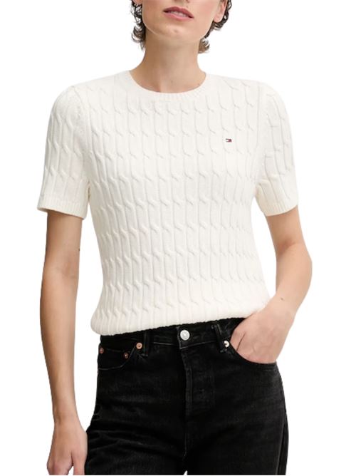 Maglia in cotone Tommy Hilfiger | Maglie | WW0WW45656YA8
