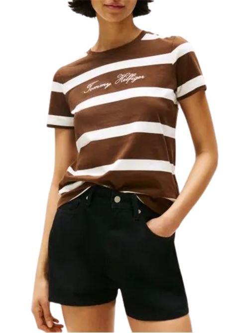 T-shirt in cotone Tommy Hilfiger | T-shirt | WW0WW4574604P