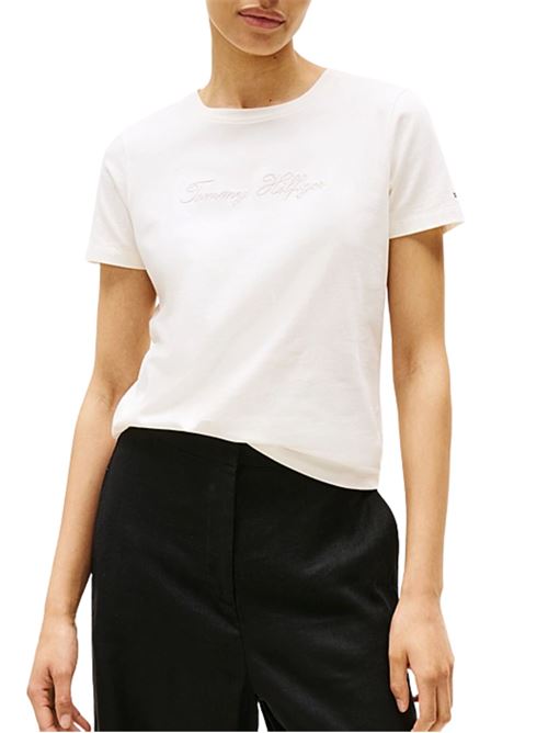T-shirt in cotone Tommy Hilfiger | T-shirt | WW0WW47210YA8