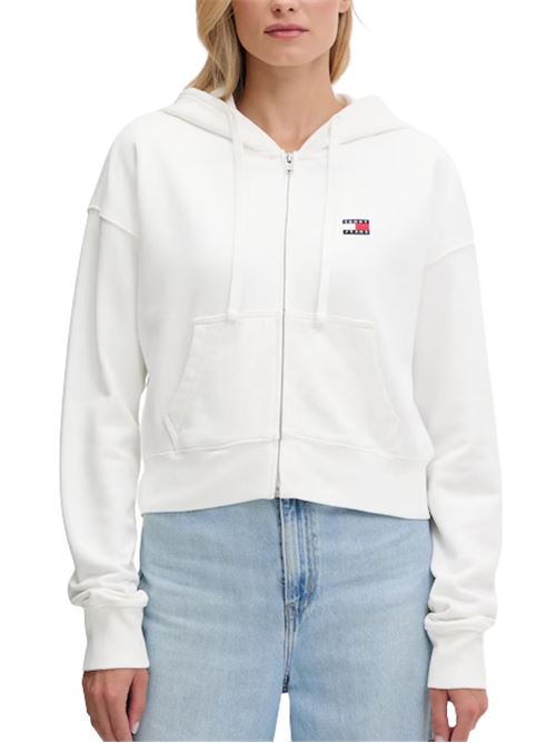 Felpa in cotone Tommy Jeans | Felpe | DW0DW21147YBL
