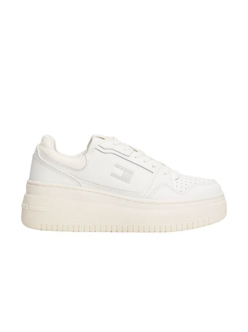 Sneaker bianca in pelle Tommy Jeans | Scarpe | EN0EN0284002T