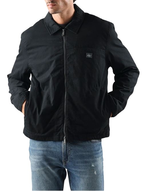 Giubbetto in cotone con logo Calvin Klein Jeans | Capispalla | LV04RG405GUB1