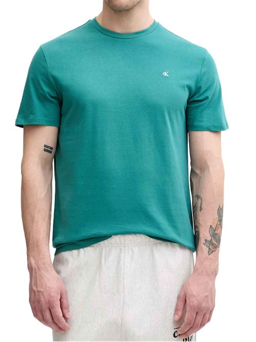 T-shirt classic con logo Calvin Klein Jeans | T-shirt | LV14RD254G8ZU