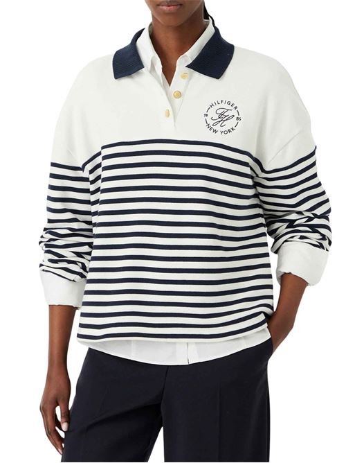 Felpa con logo Tommy Hilfiger | Felpe | WW0WW500360FG