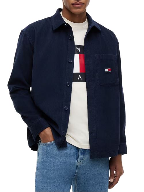 Camicia over in velluto Tommy Jeans | Camicie | DM0DM21698C1G