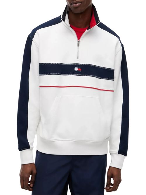 Felpa con mezza zip Tommy Jeans | Felpe | DM0DM23244YBL