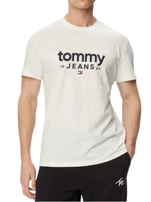 T-shirt slim fit con stampa Tommy Jeans | T-shirt | DM0DM23376YBH