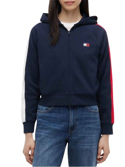 Felpa con zip e cappuccio Tommy Jeans | Felpe | DW0DW23146C1G