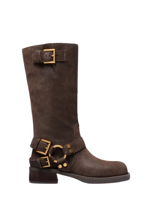 Stivale biker scamosciato Michael Kors Michael Kors | Scarpe | 40F4CBFB9L251