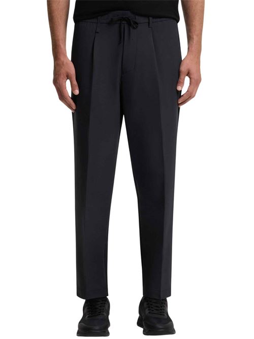 Pantaloni con laccio e pinces Boss Green | Pantaloni | 50539085402