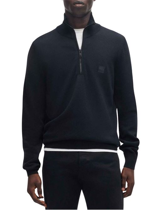 Maglione con mezza zip Boss Orange | Maglie | 50527585404