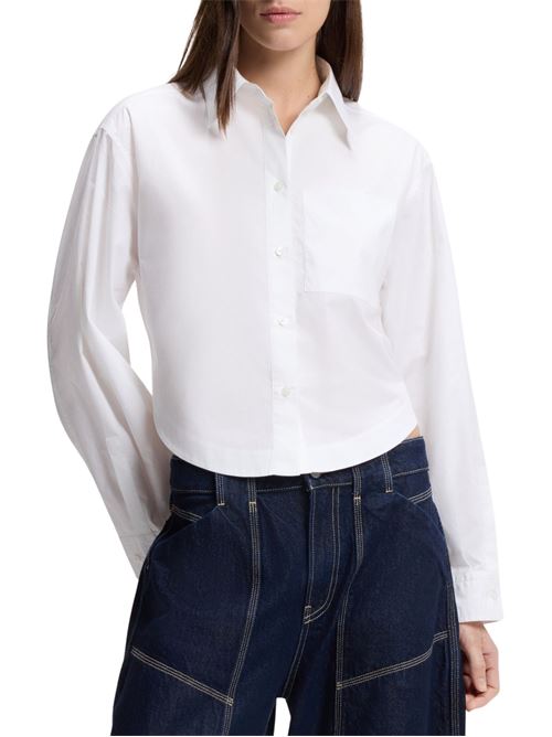 Camicia cropped 100% cotone Boss Orange | Camicie | 50548402100