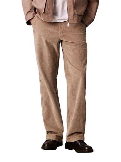 Pantalone in velluto a coste Calvin Klein Jeans | Pantaloni | LV04RD605GRAK