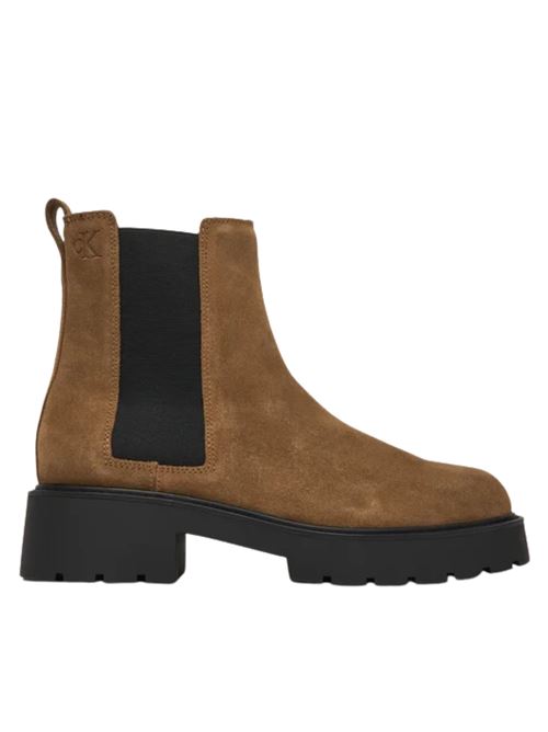 Stivaletti in pelle scamosciata Calvin Klein Jeans | Scarpe | YW0YW02071ADH