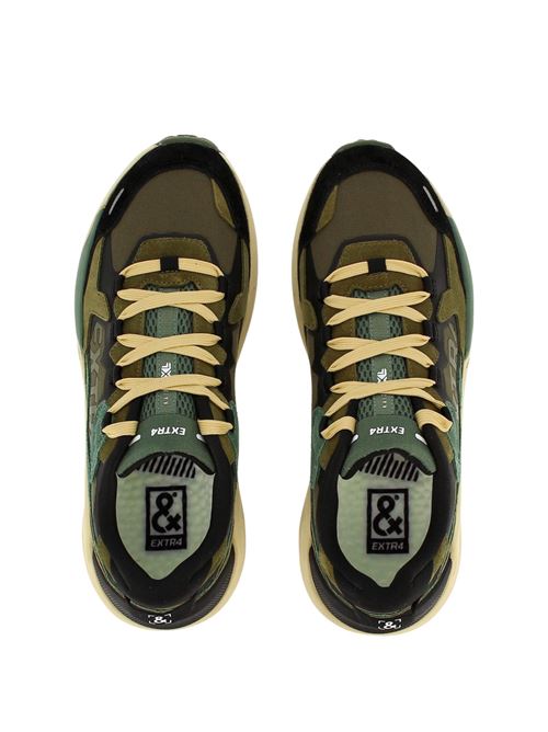 Sneakers in tessuto tecnico e suede Extr4 | 8701744VF
