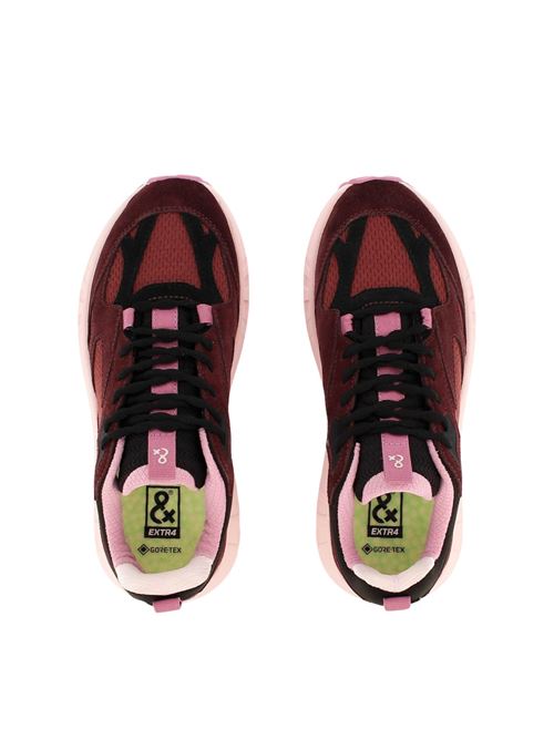 Sneakers in pelle e tessuto tecnico Extr4 | 8706022BO