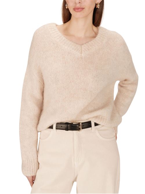 Maglione in lana alpaca a maniche lunghe Grace & Mila | Maglie | FW2517095V