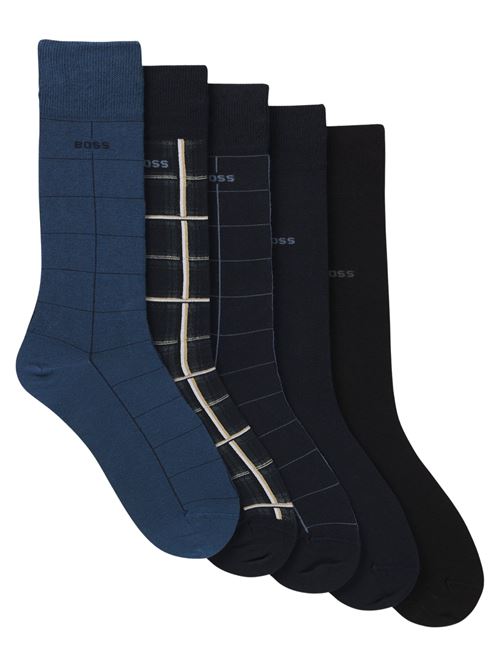 Calza giftbox 5pz. Hugo Boss | Calzini | 50547921960