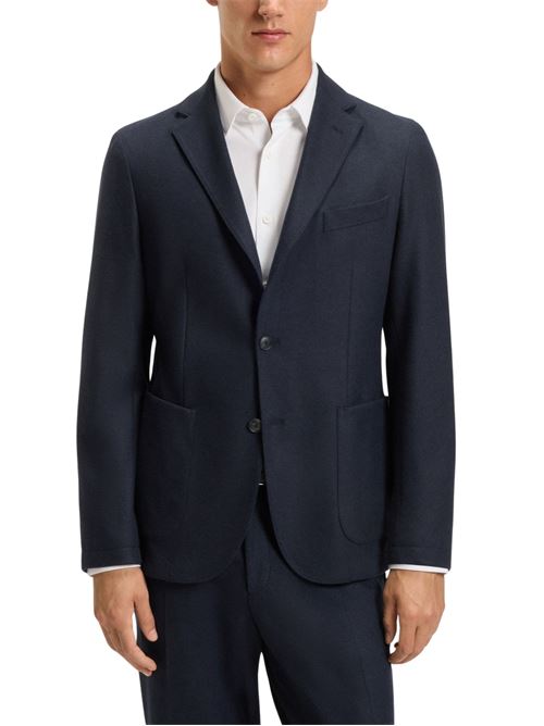 Blazer slim in flanella Hugo Boss | Giacche | 50551528404