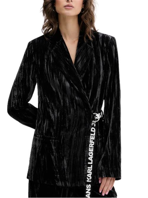 Blazer in velluto Karl Lagerfeld jeans | Giacche | A4W14055999