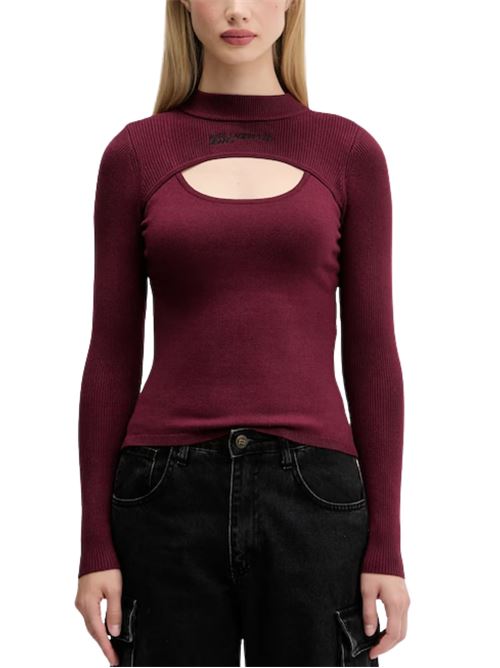 Maglioncino con apertura frontale Karl Lagerfeld jeans | Maglie | A4W180131ZM